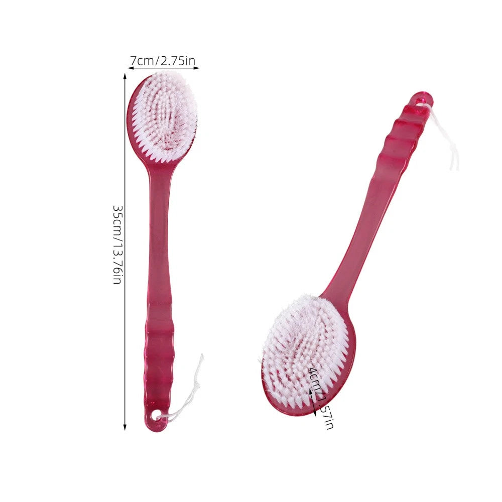 3 Pcs Bath Brush Multi-functional Exfoliating Loofah Body Scrubber