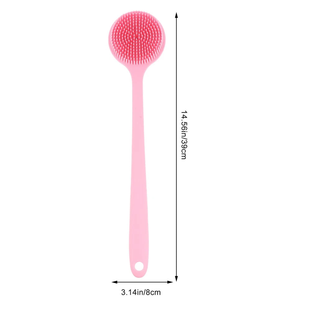 2 Count Bath Brush Elderly Baby Bathing Brushes Women Back Exfoliator