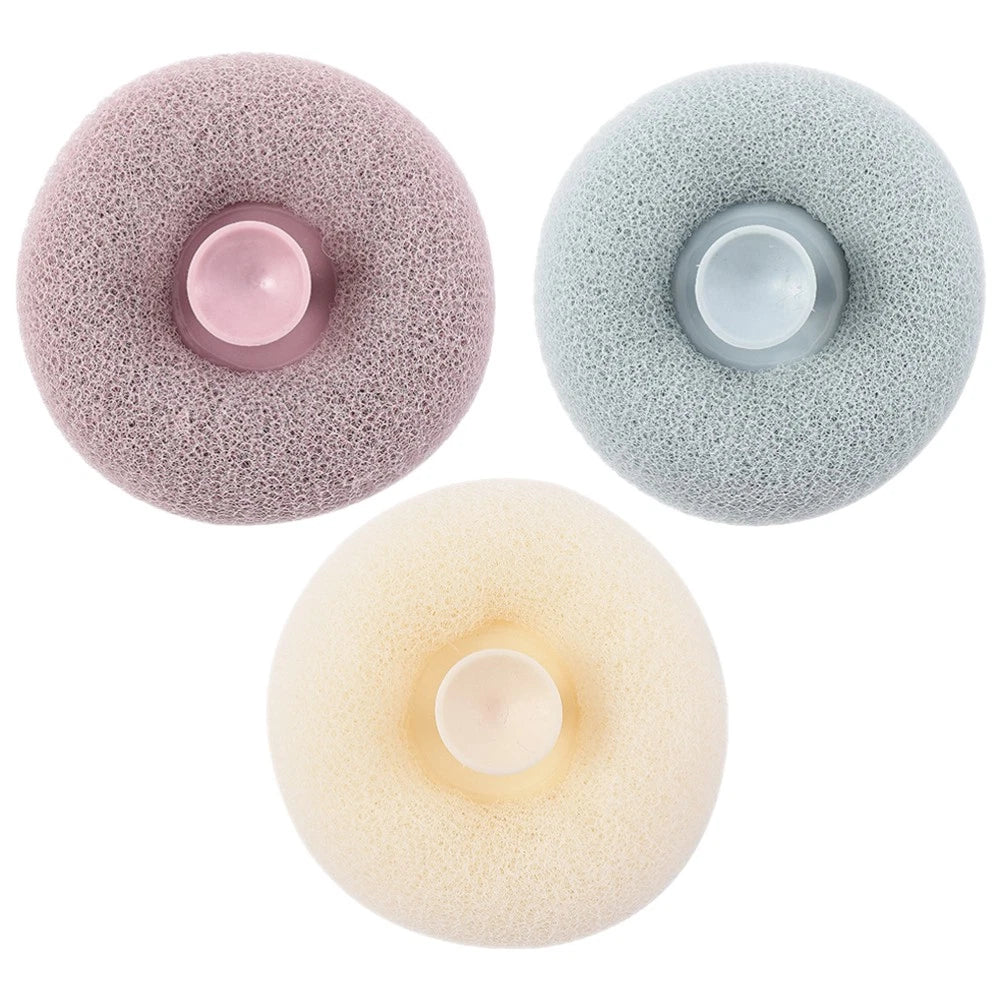 3 Pcs Bath Ball Body Exfoliator Brush Exfoliating Shower Brushes Back for