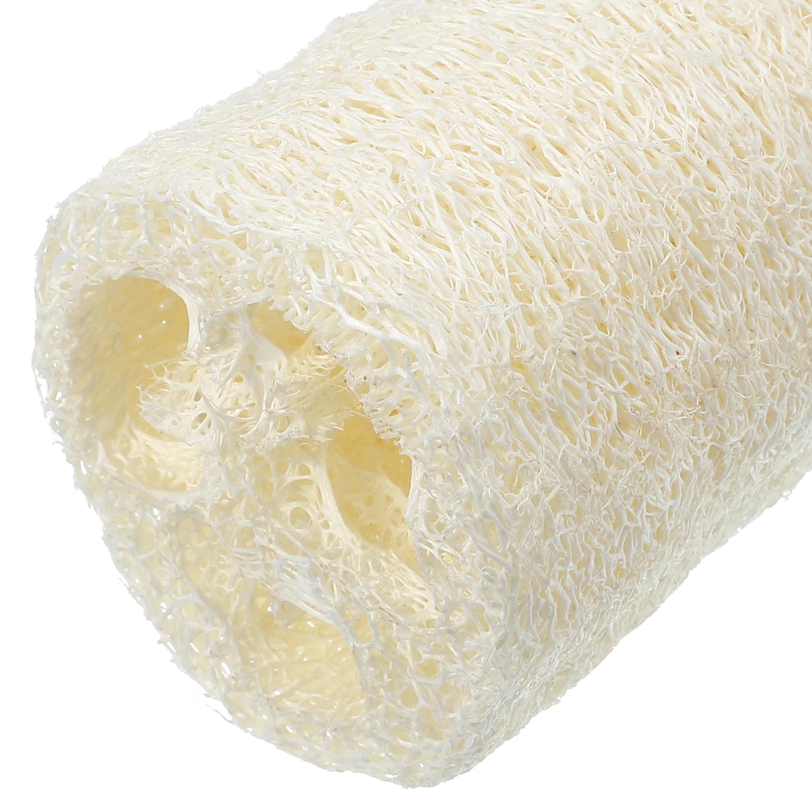 2pcs Bath Brush Back Scrubber Wood for Shower with Handle Brown Beige 3.9 Inches