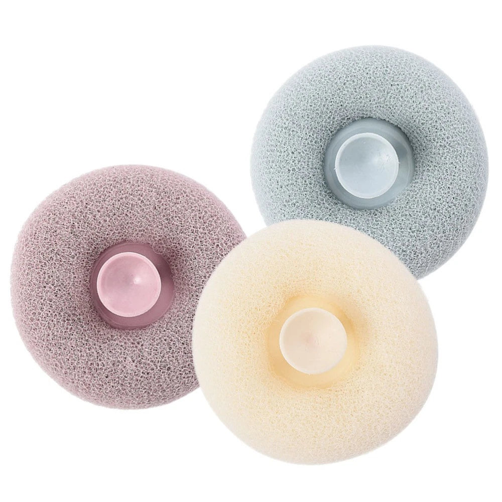 3 Pcs Bath Ball Body Exfoliator Brush Exfoliating Shower Brushes Back for