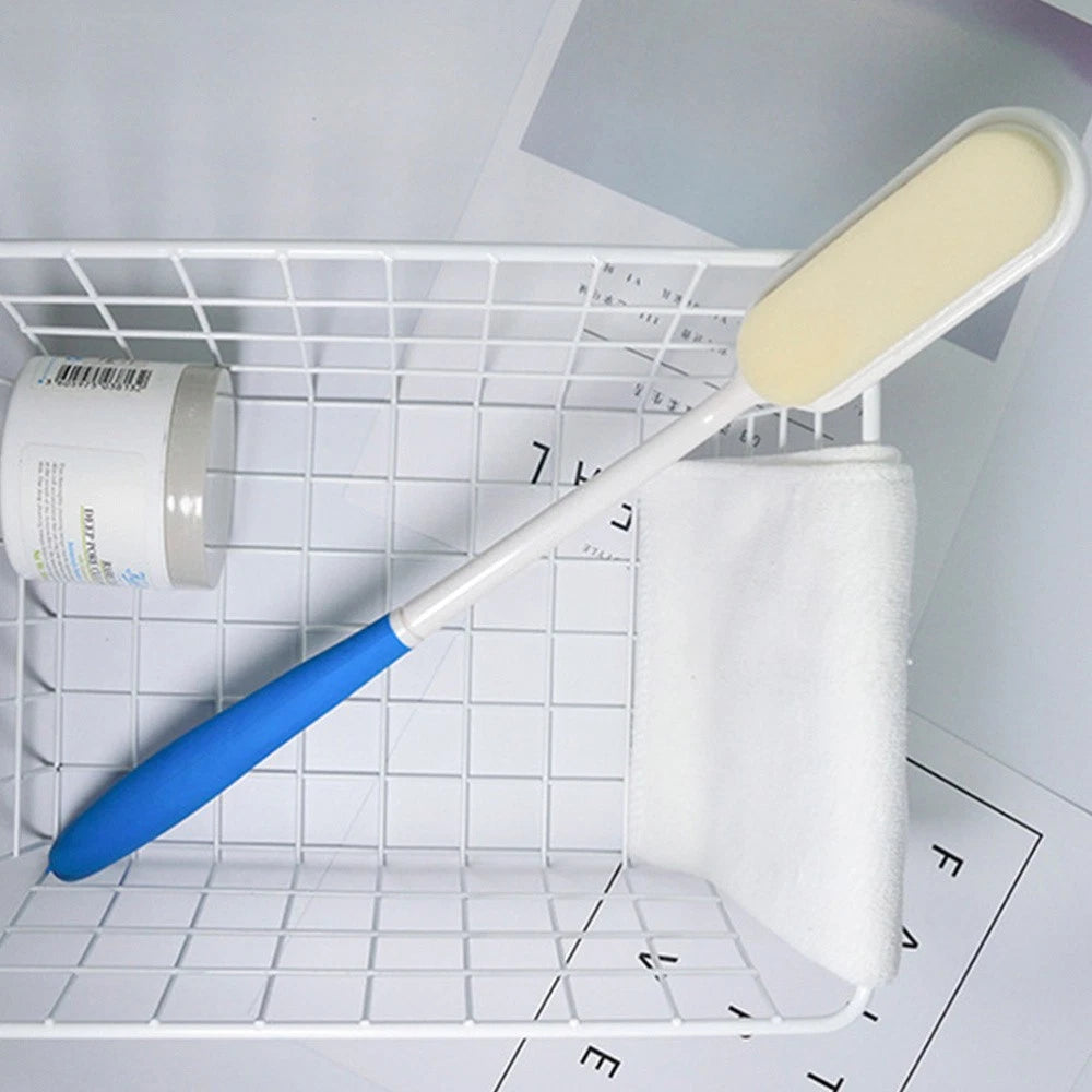 2 Pcs Long-handled Bath Scrubber Child Exfoliating Body Shower Brush