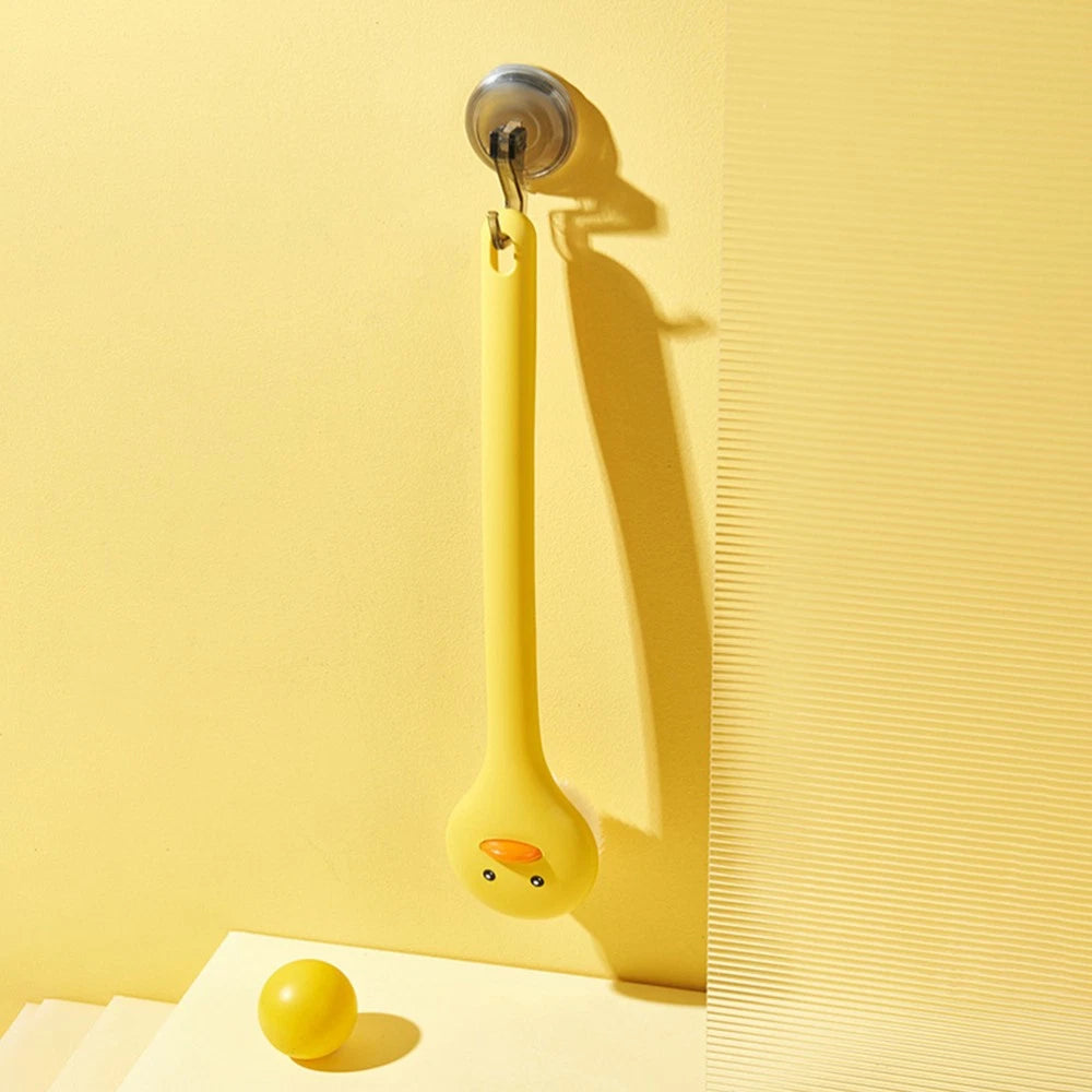 Bath Brush Body Shower Scrubber Exfoliator Long Handle Wall-mounted Intelligent