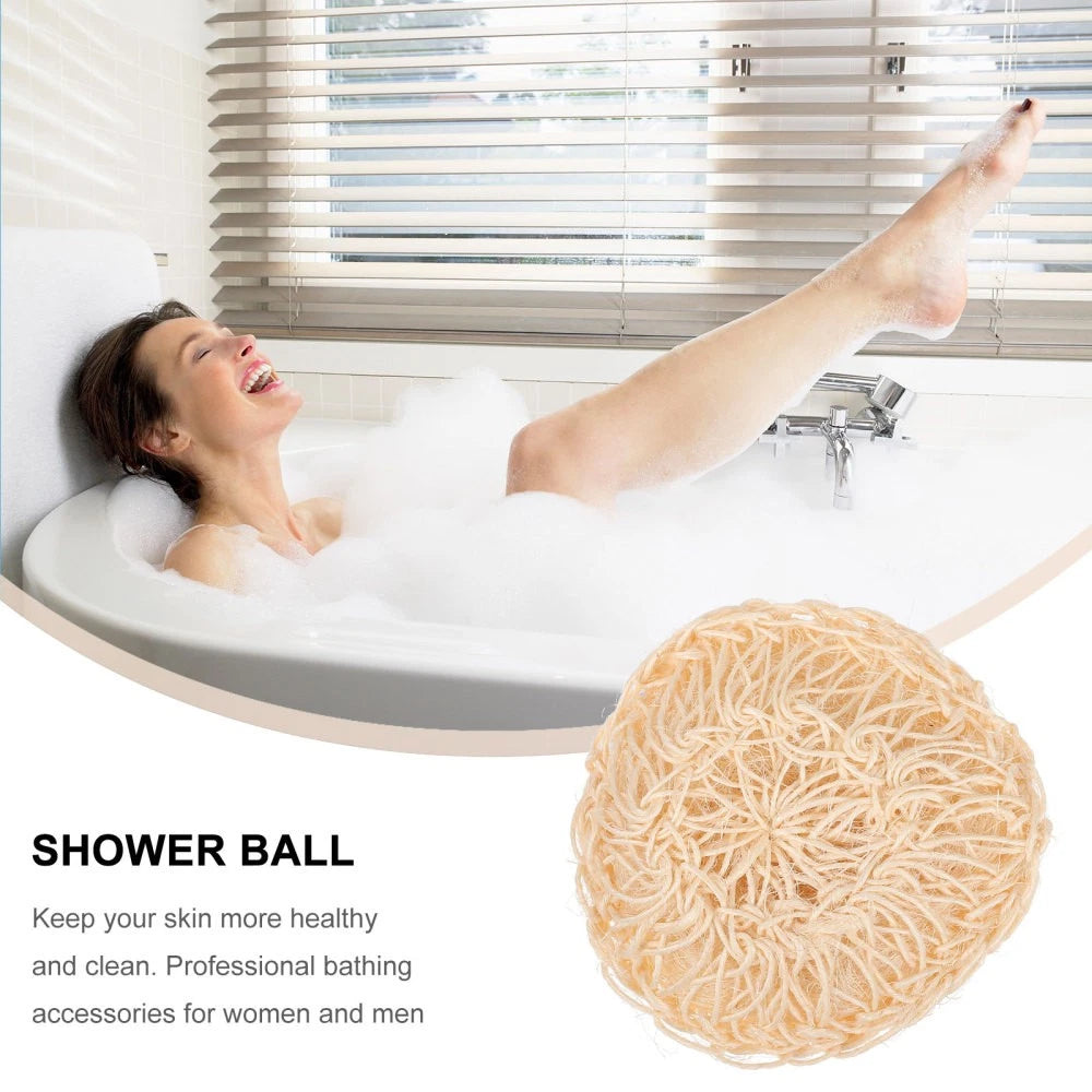 2 Pcs Sisal Bath Brush Mother Body Scruber Shower Products Balls