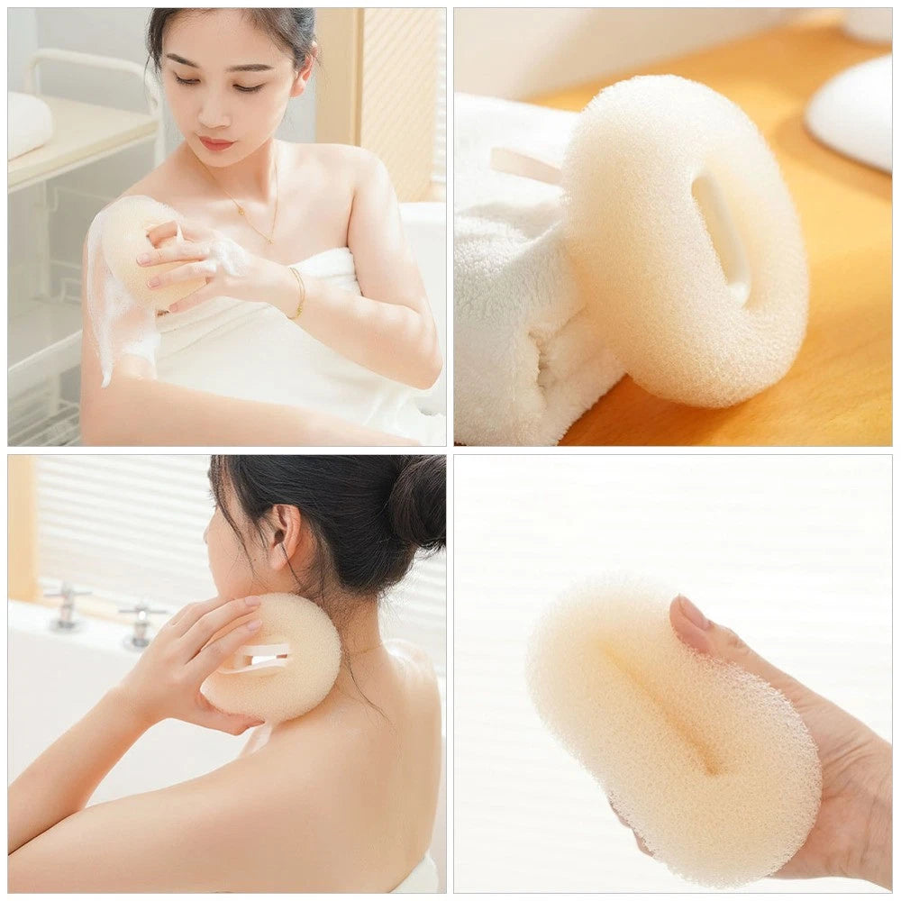 2 Pcs Bath Ball Brush Travel Exfoliating Scrubber Shower Exfoliator