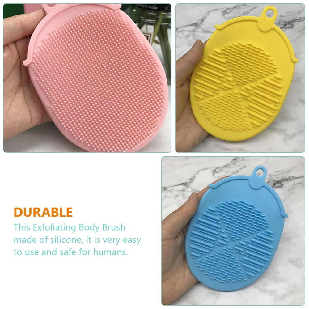 3 Pcs Bath Brush Body Exfoliator Scrubber Bathing Massager Exfoliating Tool for