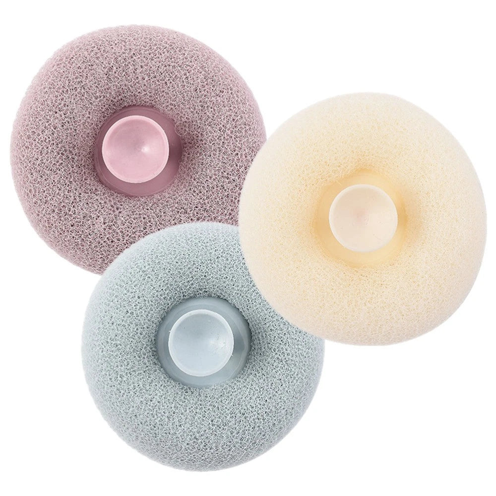 3 Pcs Bath Ball Body Exfoliator Brush Exfoliating Shower Brushes Back for