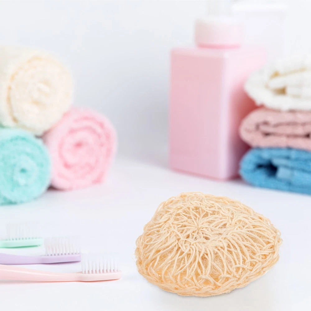 2 Pcs Sisal Bath Brush Supplies Mother Body Scrubber Bathing Accessories