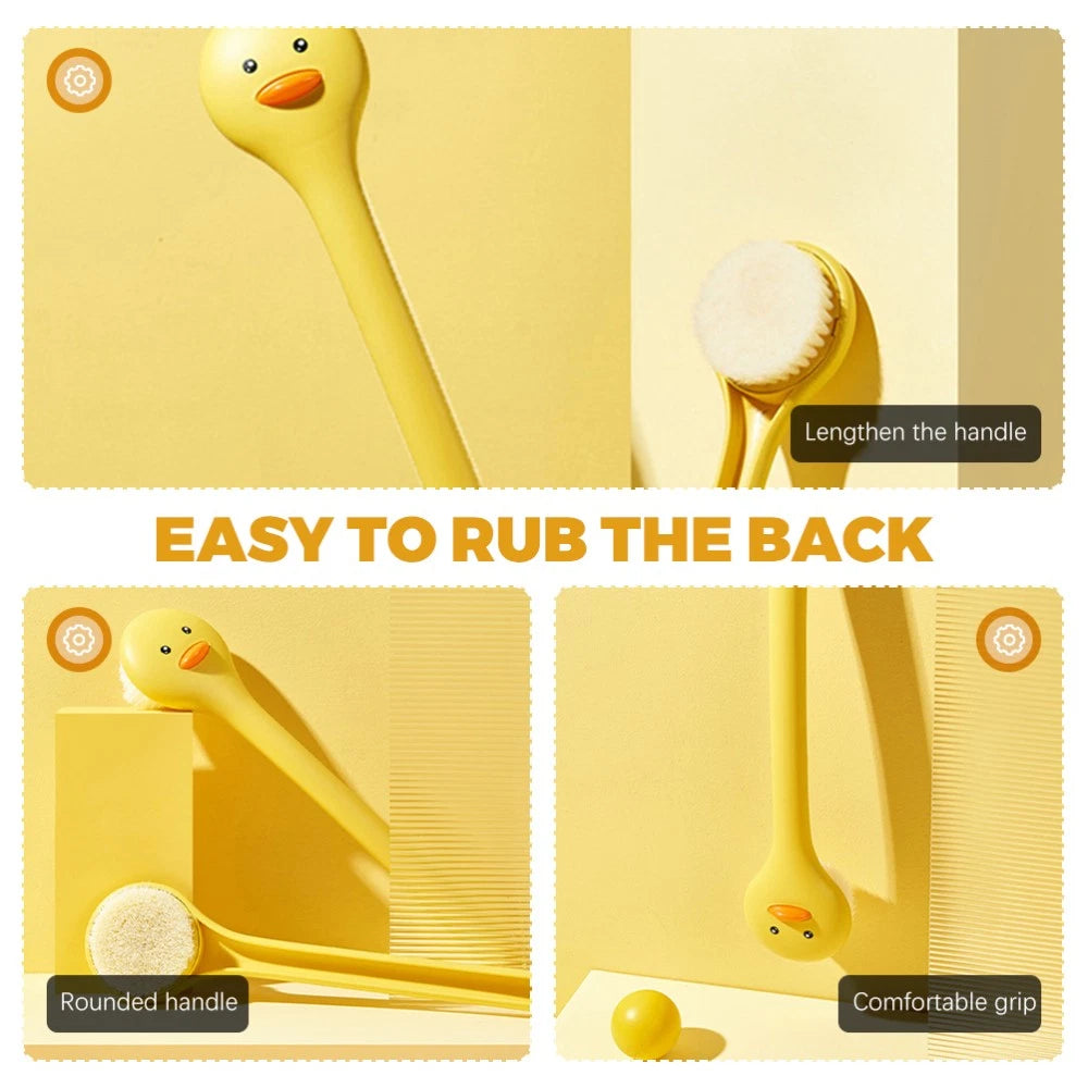 Bath Brush Body Shower Scrubber Exfoliator Long Handle Wall-mounted Intelligent