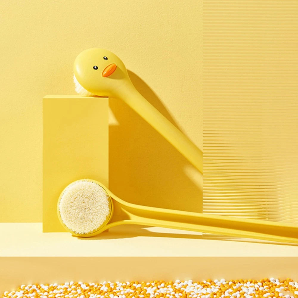 Bath Brush Body Shower Scrubber Exfoliator Long Handle Wall-mounted Intelligent