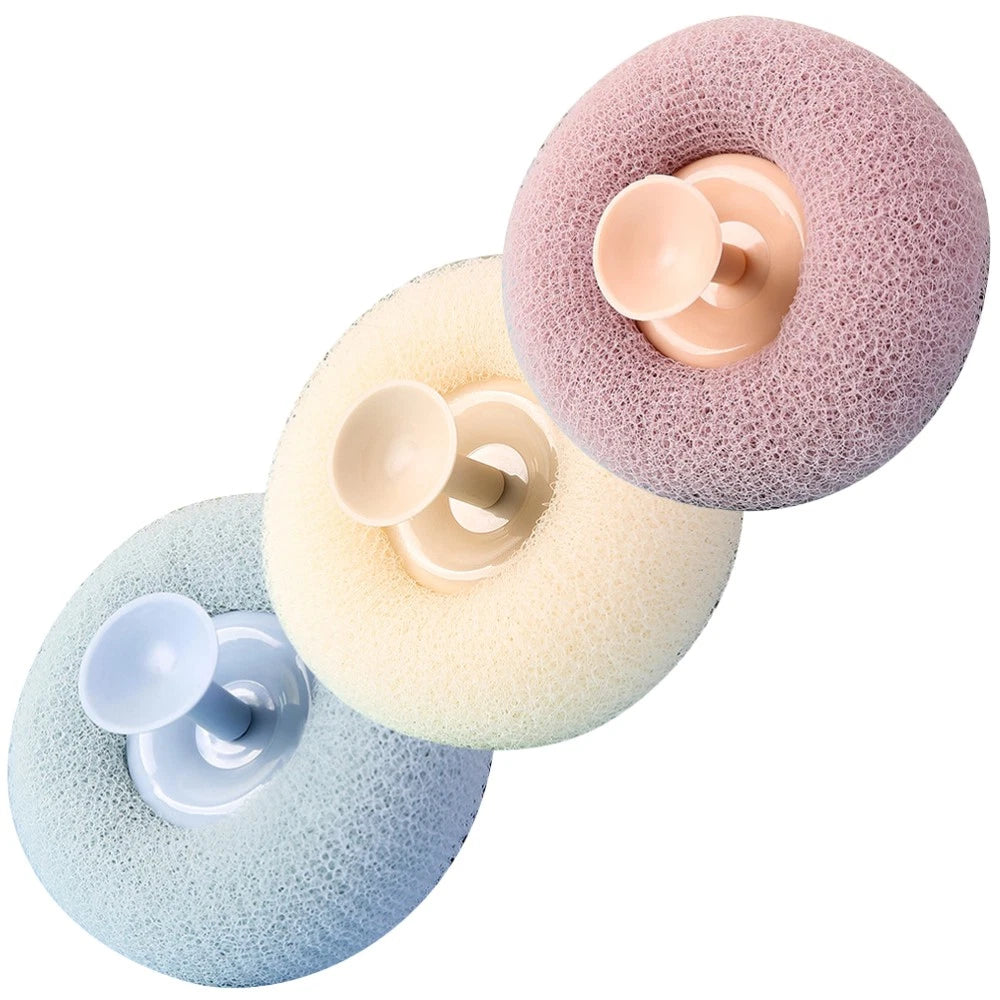 3 Pcs Bath Brush Miss Shower Scrubber for Body Scrubbers Womens Stuff