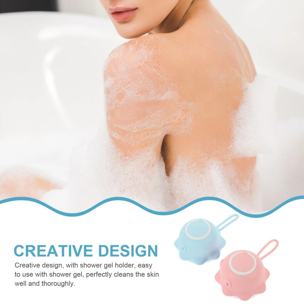 2 Pcs Bath Brush Child Multi-functional Exfoliating Kids Use Shower Scrub Tools