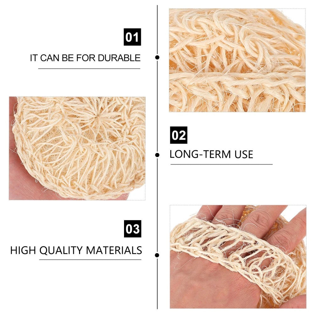 2 Pcs Sisal Bath Brush Mother Body Scruber Shower Products Balls