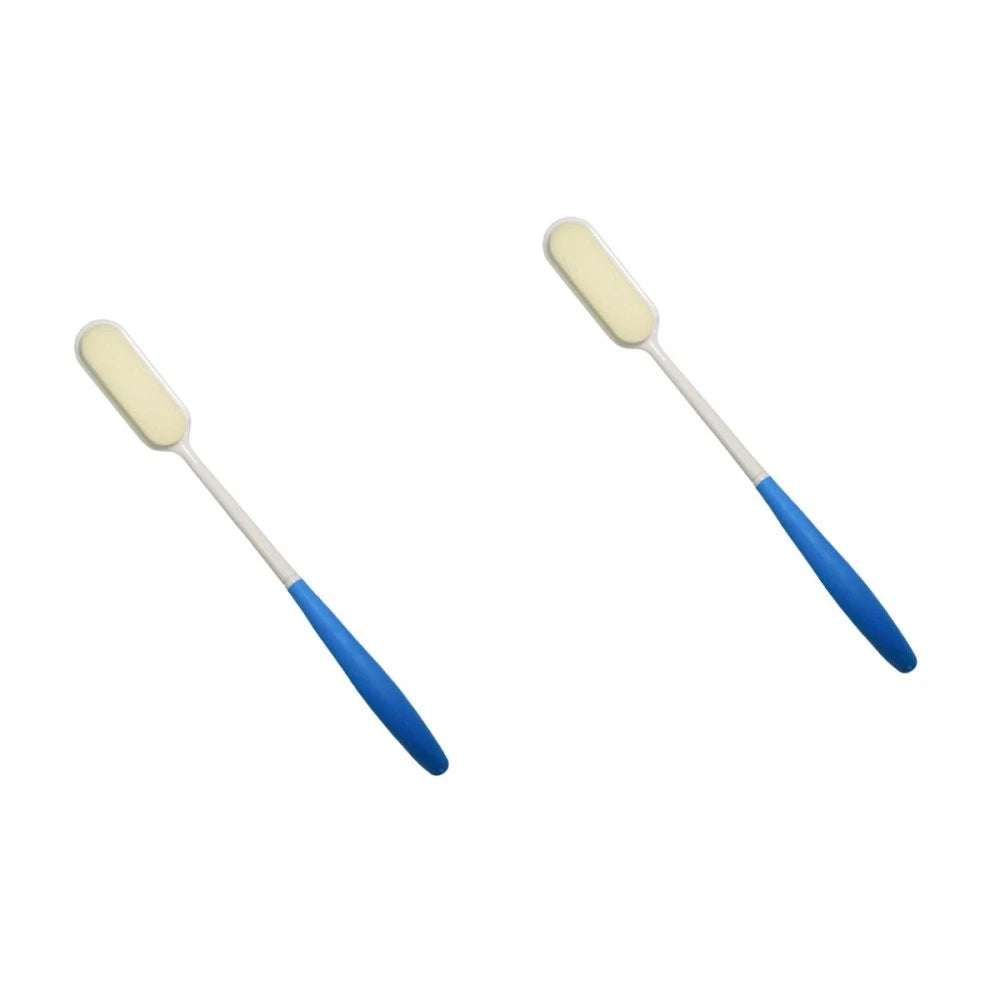 2 Pcs Long-handled Bath Scrubber Child Exfoliating Body Shower Brush