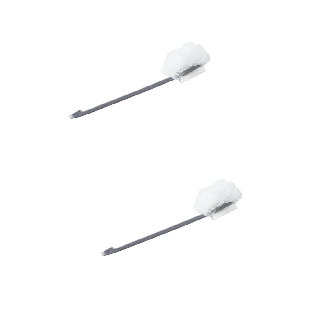 2 PCS Bath Ball Brush Child Exfoliating Back Scrubber with Handles