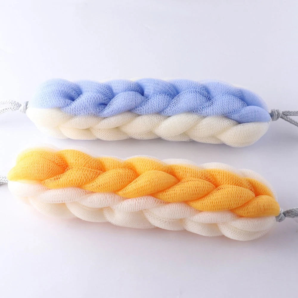 2 Pcs Bath Bar Back Scrubber Miss Man Shower Brush Exfoliating Body