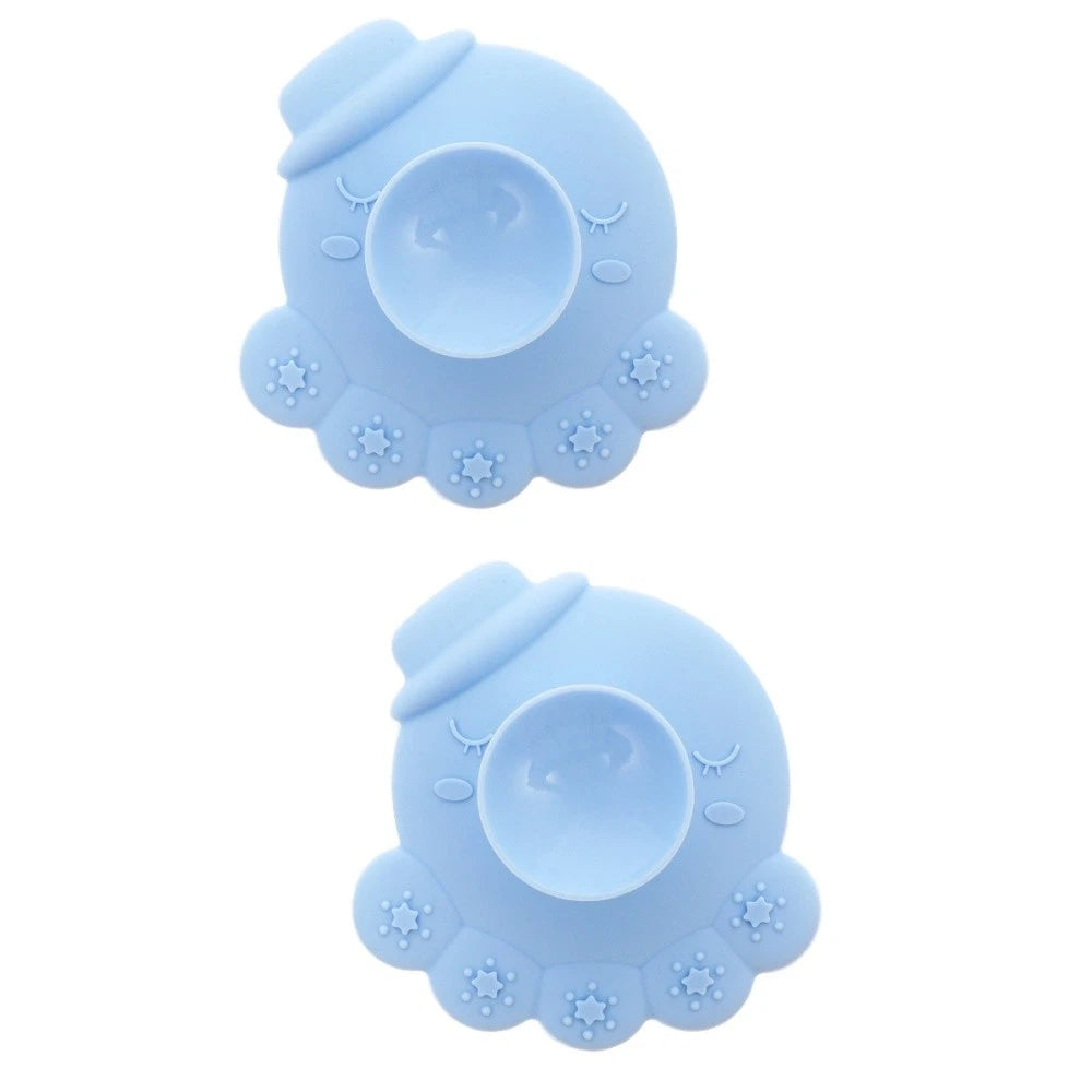 2 Count Baby Bath Brush Child Kid Scrubber Infant Silicone Shower