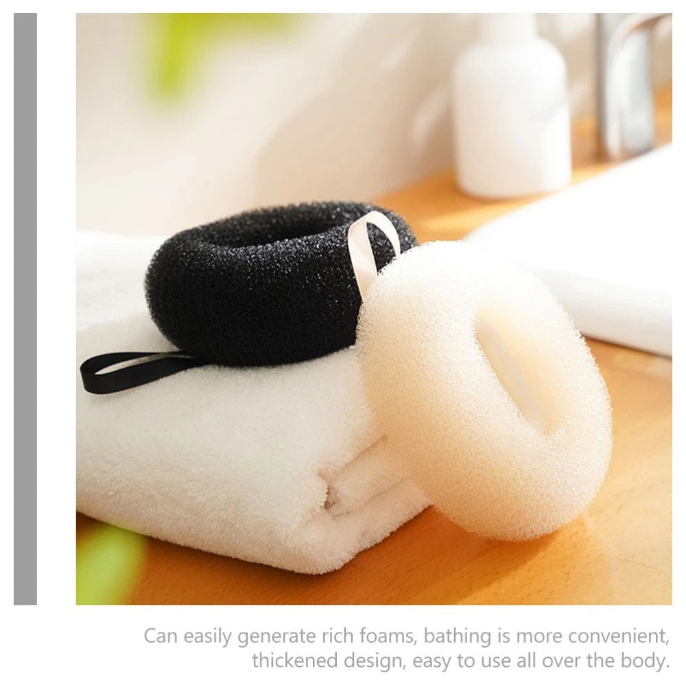 2 Pcs Bath Ball Brush Travel Exfoliating Scrubber Shower Exfoliator