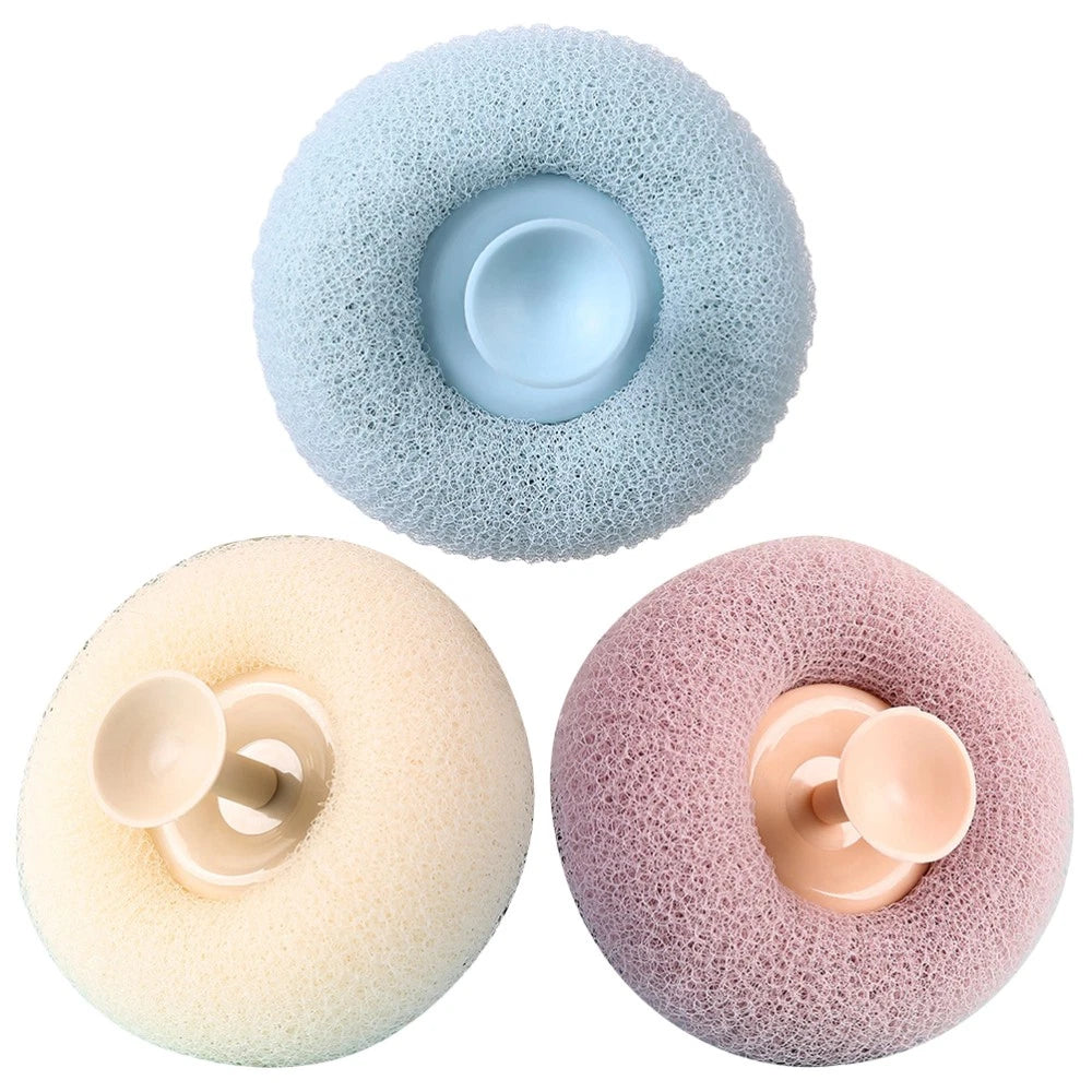 3 Pcs Bath Brush Miss Shower Scrubber for Body Scrubbers Womens Stuff