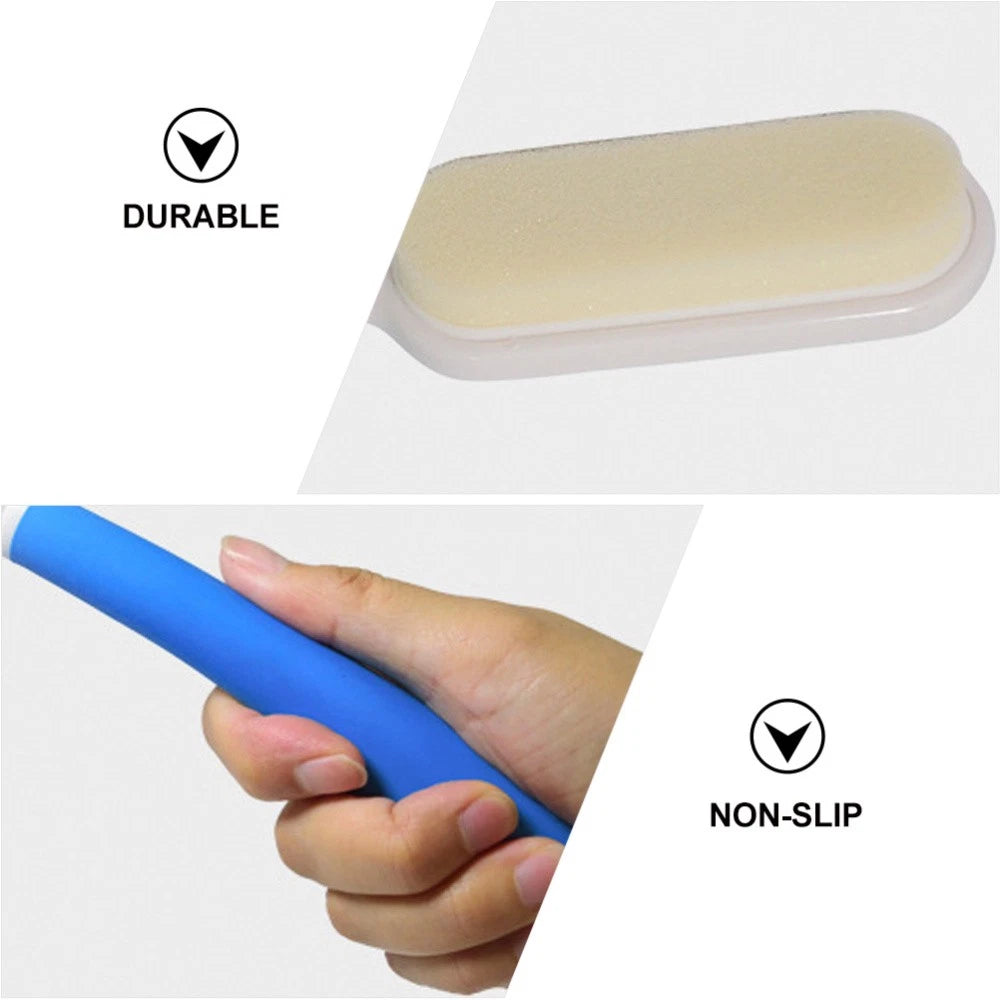2 Pcs Long-handled Bath Scrubber Child Exfoliating Body Shower Brush
