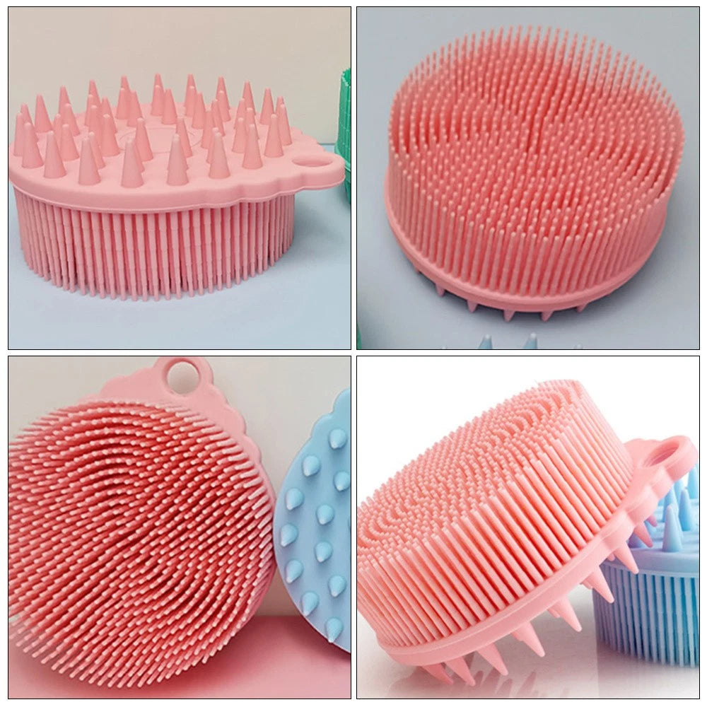 Bath Brush Child Man Silicone Body Shower Baby Brushes Sensory for Kids