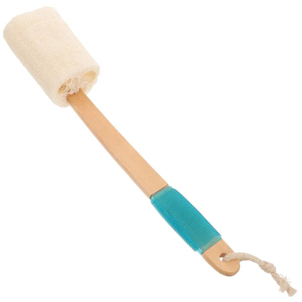 Anti-slip Silicone Bath Brush Body Scrubber Exfoliator Back Scratcher