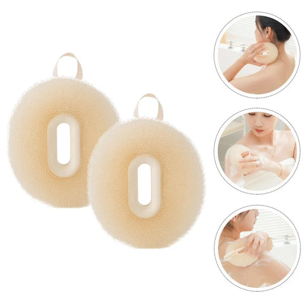 2 Pcs Bath Ball Brush Travel Exfoliating Scrubber Shower Exfoliator