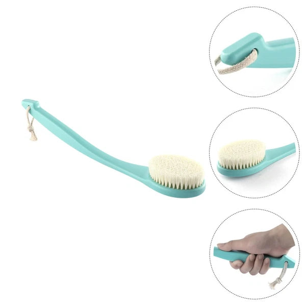 4pcs Body Cleaning Brush Long Handle Bath Brush Shower Foaming Brush Body