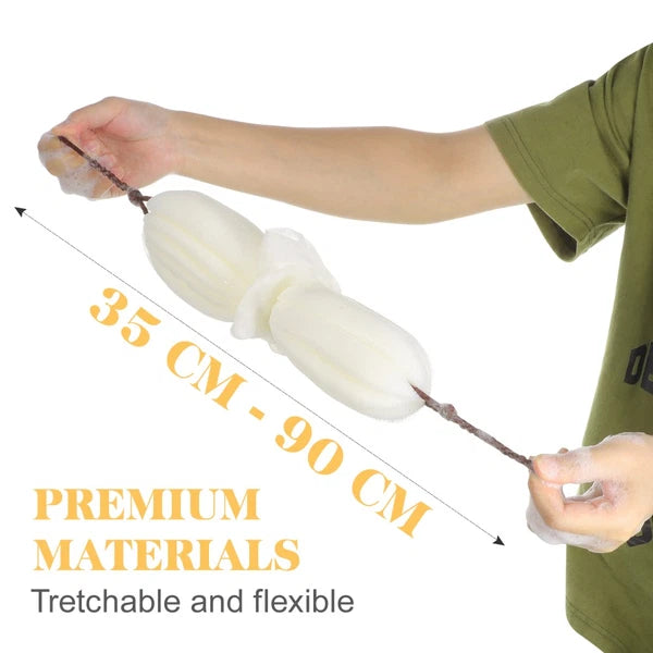 2 Pcs Bath Ball Baby Exfoliating Sponge Brush Body Exfoliator Scrubber for