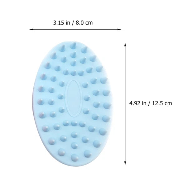 2 Pcs Bath Brush Baby Shower Body Scrubber Multifunctional Double-sided