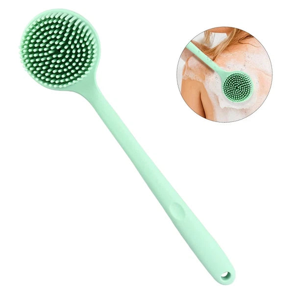 Bath Brush Skin Exfoliator Scrubber Silicone Back for Shower