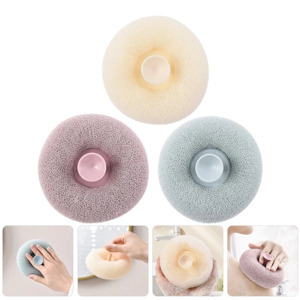 3 Pcs Bath Ball Body Exfoliator Brush Exfoliating Shower Brushes Back for