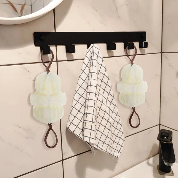 2 Pcs Bath Ball Baby Exfoliating Sponge Brush Body Exfoliator Scrubber for