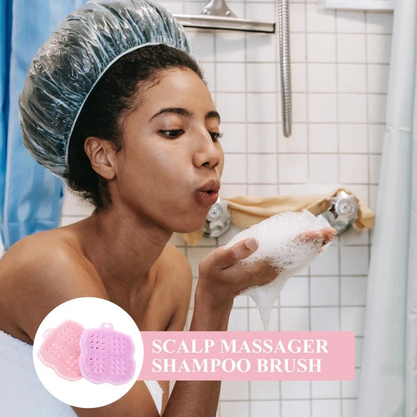 2 Pcs Scrub Brush Body Scrubber Exfoliator Skin Bath Brushes Exfoliating