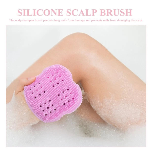 2 Pcs Scrub Brush Body Scrubber Exfoliator Skin Bath Brushes Exfoliating