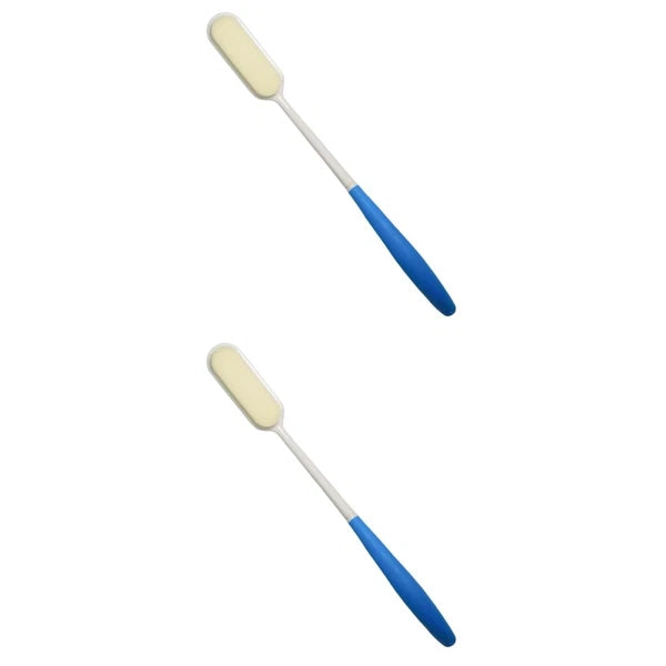 2 Pcs Long-handled Bath Scrubber Child Exfoliating Body Shower Brush
