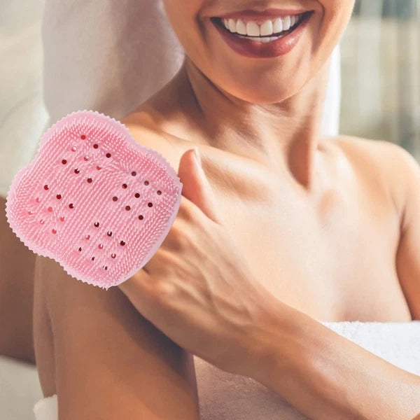 2 Pcs Scrub Brush Body Scrubber Exfoliator Skin Bath Brushes Exfoliating