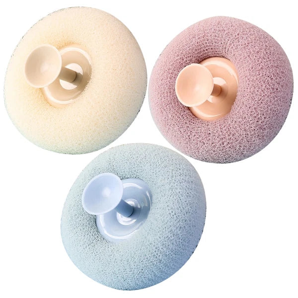 3 Pcs Bath Brush Miss Shower Scrubber for Body Scrubbers Womens Stuff