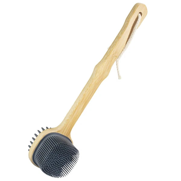 Bath Brush Body Exfoliator Silicone Shower Man Scrubber for