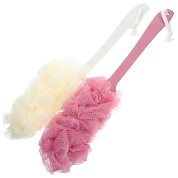 2 Pcs Bath Ball Brush Brushes Back Scrub Exfoliating Body Scrubber