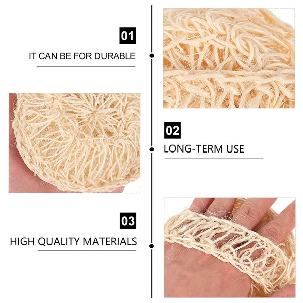 2 Pcs Sisal Bath Brush Mother Body Scruber Shower Products Balls