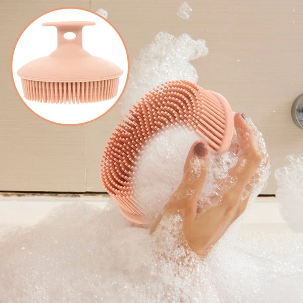 Bath Brush Exfoliating for Body Travel Scrubber Exfoliator Silicone