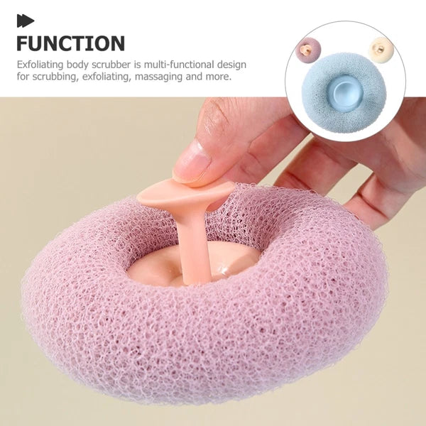 3 Pcs Bath Brush Miss Body Scrubbers Shower Exfoliator Ball Reusable