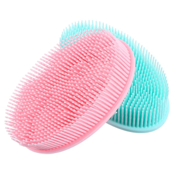 2 Pcs Bath Brush Body Scrubbers Baby Cleaning Brushes for Household