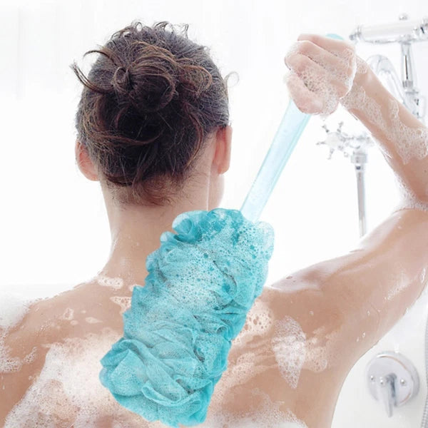 2 PCS Bath Brush Man Bathing with Long Handle Back Scrubber for Shower