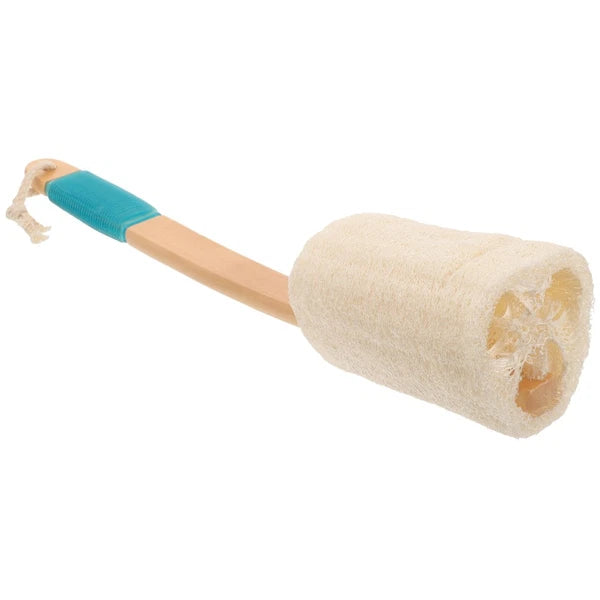 Anti-slip Silicone Bath Brush Body Scrubber Exfoliator Back Scratcher