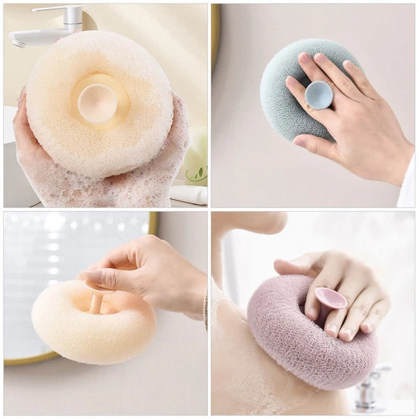 3 Pcs Bath Ball Body Exfoliator Brush Exfoliating Shower Brushes Back for
