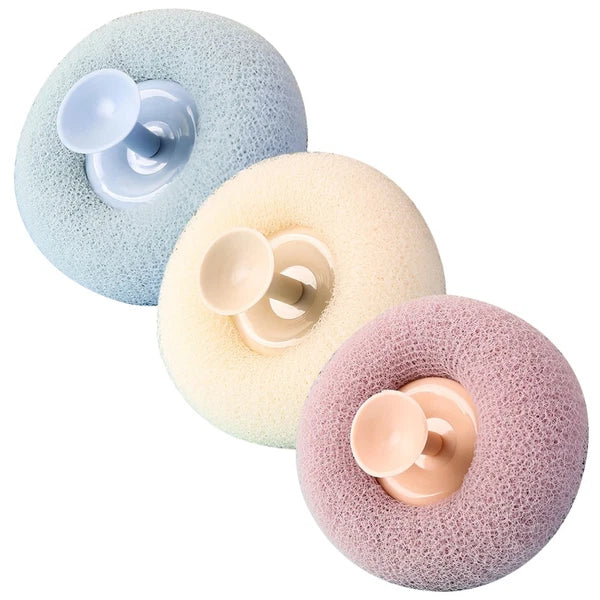 3 Pcs Bath Brush Miss Body Scrubbers Shower Exfoliator Ball Reusable