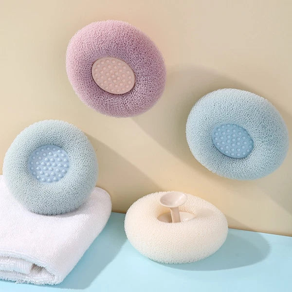 3 Pcs Bath Brush Miss Shower Scrubber for Body Scrubbers Womens Stuff