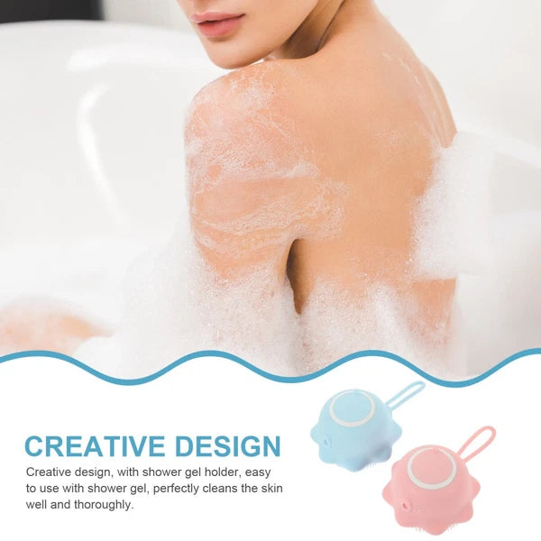 2 Pcs Bath Brush Child Multi-functional Exfoliating Kids Use Shower Scrub Tools